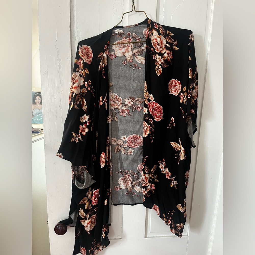Floral Kimono Cardigan